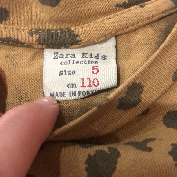 Zara Kids Shirt - Size 5T - Picture 2 of 2